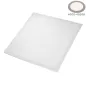 Dalle LED 36W 210W 3600lm Dimmable Carré Blanc 620mmx620mm - Blanc Naturel 4500K