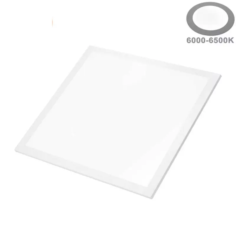 Dalle LED 36W 210W 3600lm Dimmable Carré Blanc 620mmx620mm - Blanc du Jour 6000K