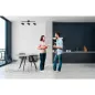 Applique Murale / Plafonnier en Saillie GU10 PAR16 10W Ø80mm IP20 Noir