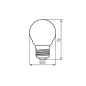 Ampoule LED E27 G45 4.5W 470lm 320° Ø45mm 78mm - Blanc Chaud 2700K