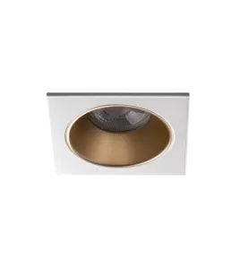 Support Spot Encastrable Plafond Gris Métalisé 10W MR16/PAR16  88x88mm GU10 /Gx5.3