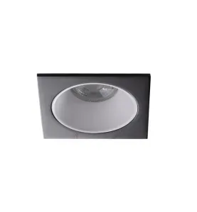 Support Spot Encastrable Plafond Gris Foncé 10W MR16/PAR16  88x88mm GU10 /Gx5.3