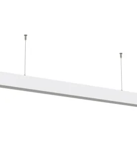 Suspension Luminaire Linéaire 40W 4000lm 120° IP20 1185mm Blanc - Blanc du Jour 6000K