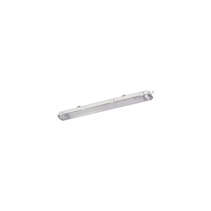 Boitier Saillie Étanche IP65 pour Double Tube LED T8 2x18W G13 2x660mm