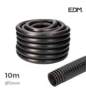 Gaine Électrique ICTA Ø16mm Noir Usage Extérieur 10m