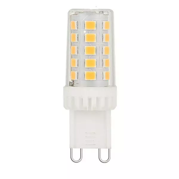 Euxper Ampoule LED G9 3W Blanc Naturel 4000K, Ampoules LED G9 420LM,  Équivalent à une Ampoule