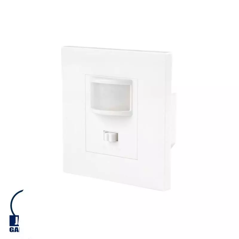 Détecteur de Mouvement Encastrable 0.9W 160° 10-2000LUX 220-240V/AC Blanc