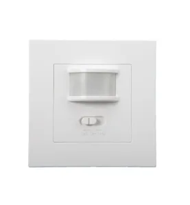 Détecteur de Mouvement Encastrable 0.9W 160° 10-2000LUX 220-240V/AC Blanc