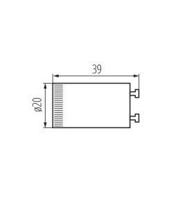 Starter LED Ø20 39MM