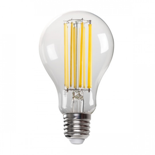 Ampoule LED E27 12V 10W Ronde A60 équivalent à 60W - Blanc du Jour