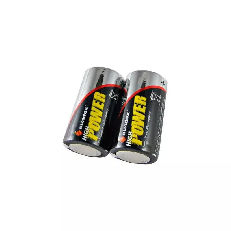 Pack de 2 Piles LR14 Super Alcaline 1,5V SUNDEX