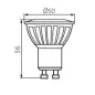 Spot LED GU10 8,5W Blanc Grand Angle Éclairage 70W - CCT Teinte de lumière au choix