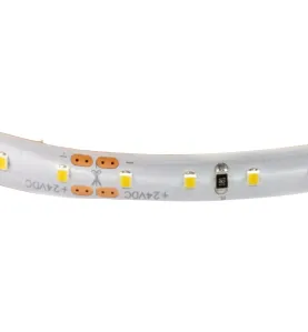 Ruban LED Blanc 120 LED/m 9W/m IP65 5m - Blanc Chaud 3000K avec velcro