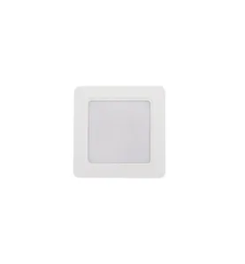 Spot LED Encastrable 12W 1250lm Étanche IP44 Carré 120° 145mmX145mm - Blanc Naturel 4000K