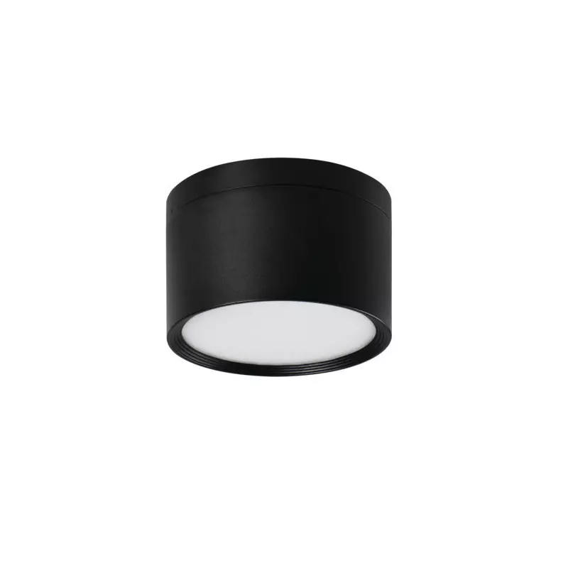 Spot LED Saillie 30W 3000lm Étanche IP54 ∅170mm Blanc Noir - Blanc Naturel 4000K