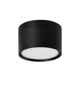 Spot LED Saillie 30W 3000lm Étanche IP54 ∅170mm Blanc Noir - Blanc Naturel 4000K