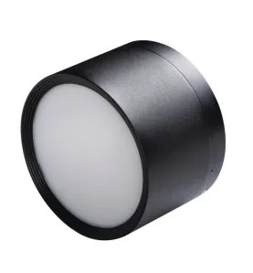 Spot LED Saillie 30W 3000lm Étanche IP54 ∅170mm Blanc Noir - Blanc Naturel 4000K