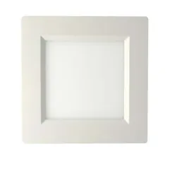 Plafonniers LED 150x150mm 10W blanc équivalent 100W