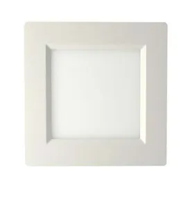 Plafonniers LED 150x150mm 10W blanc équivalent 100W