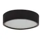 Plafonnier Saillie E27 2x20W IP20 ∅375mm Noir