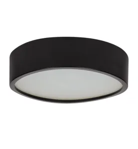 Plafonnier Saillie E27 2x20W IP20 ∅375mm Noir