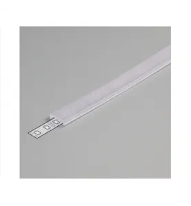 Diffuseur Clip Profile 15.4mm Transparent 1m pour bandeaux LED