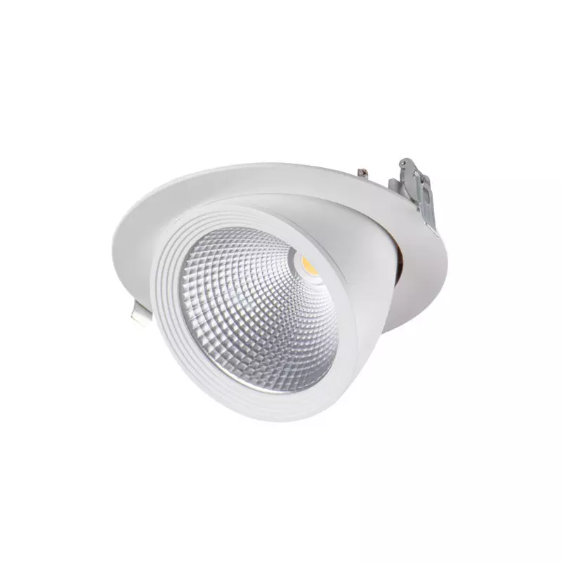 Spot LED Encastrable 33W 3670lm IP20 Blanc Ø190mm - Blanc Naturel 4000K