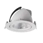 Spot LED Encastrable 33W 3670lm IP20 Blanc Ø190mm - Blanc Naturel 4000K