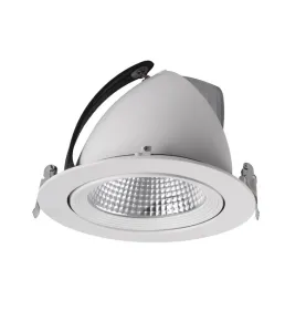 Spot LED Encastrable 33W 3670lm IP20 Blanc Ø190mm - Blanc Naturel 4000K