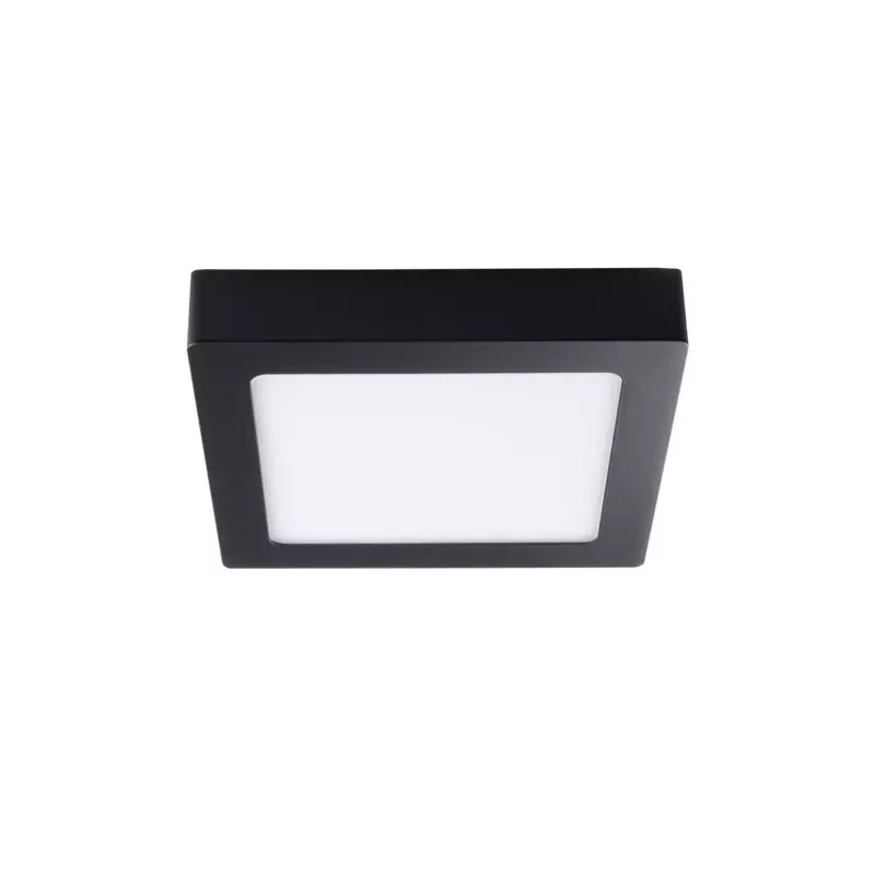 Spot LED Saillie 12W 659lm 110° 170x169mm Noir - Blanc Chaud 3000K