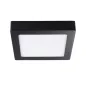 Spot LED Saillie 12W 659lm 110° 170x169mm Noir - Blanc Chaud 3000K