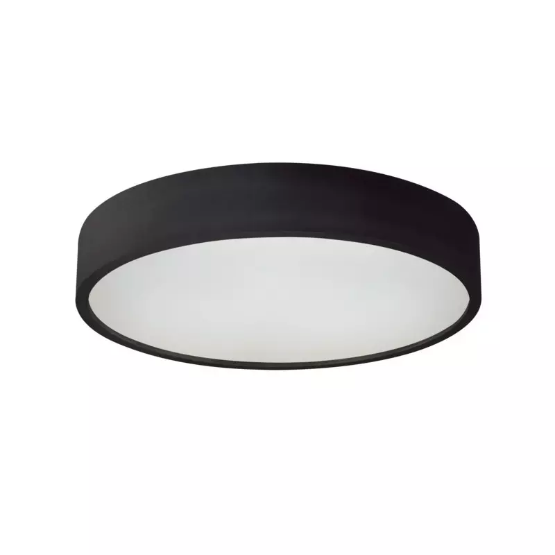 Plafonnier Saillie E27 3x20W IP20 ∅475mm Noir