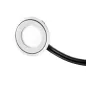 Mini spot LED encastrable rond ultra-plat RGBW 0,7W DC12V IP67