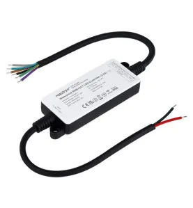 Contrôleur Étanche IP66 pour Ruban/Spot LED RGBW + CCT Radio-Fréquence / Alexa / Google Assistant / Émetteur LED 039S-P