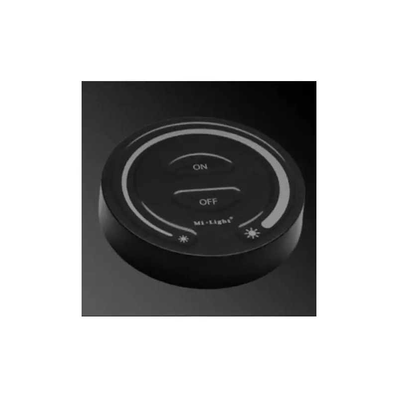 Télécommande Variateur Tactile Rond Monocouleur Noir 087B