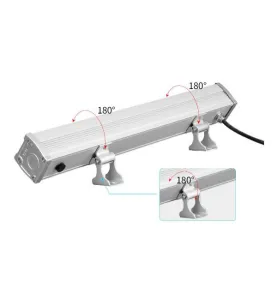 Réglette LED 24W 1600lm 521mm 180° Étanche IP66 RadioFréquence 2.4GHz / Alexa / Google Chrome - RGB+CCT 2700K-6500K RL3-24