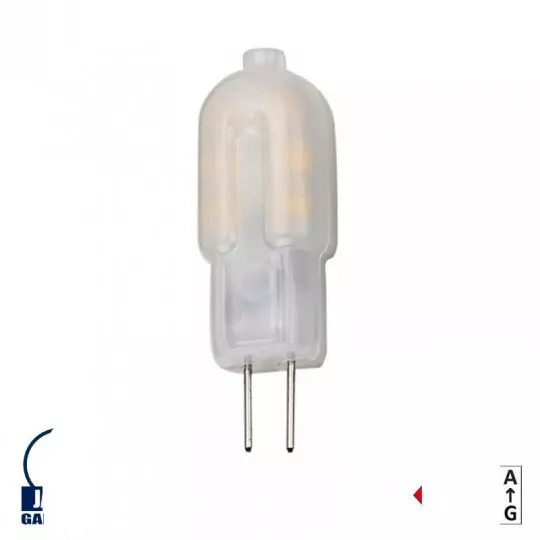 Ampoule LED G4 2W 12V 360 degrés 6000k blanc froid professionnelle