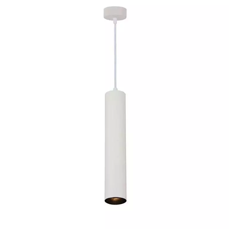 Suspension Moderne GU10 Blanche H30cm