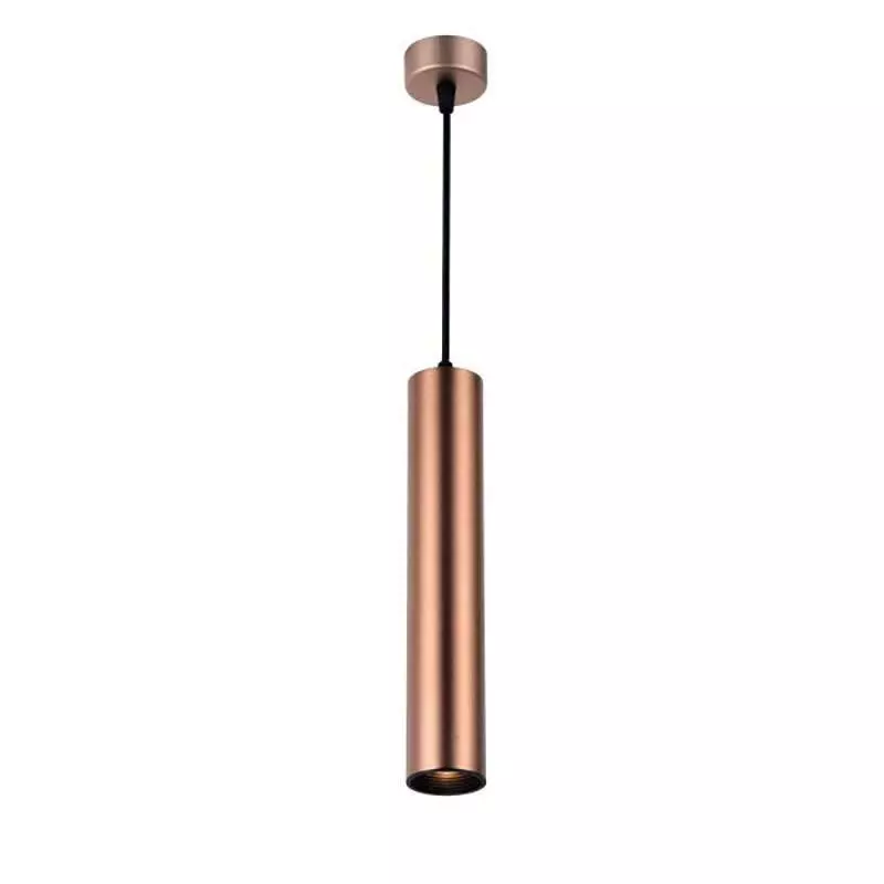 Suspension Moderne GU10 Bronze H30cm