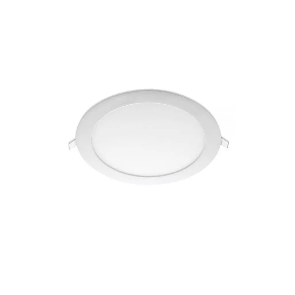 Plafonnier LED 12V/6W, cadre argent, 100x200mm