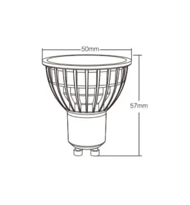 Ampoule LED 4W GU10 320lm Zigbee 3.0 - RGB + CCT (2700K-6500K) 103Z