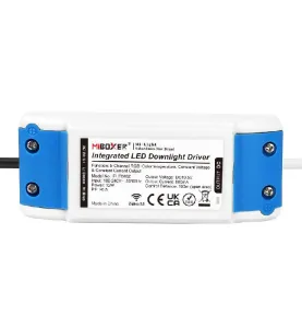 Spot LED Encastrable 12W 1100lm 120° Ø180mm Zigbee 3.0- RGB+CCT (2700K-6500K) 066Z