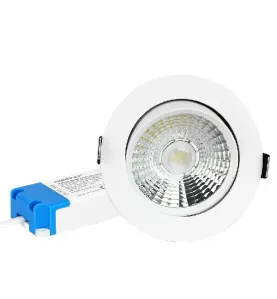 Spot LED Encastrable 12W 1000lm 30° Ø108.3mm Zigbee 3.0 - Blanc CCT (2700K-6500K) DW2-12W-ZB