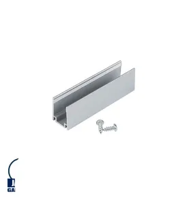 Profilé de fixation 5cm pour Néon LED 230V simple couleur