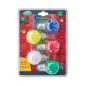 Blister x 5 Ampoules LED E27 1W G45 - Bleu - Rouge - Vert - Jaune - Blanc chaud 3000K