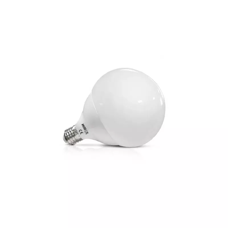 Ampoule LED E27 18W 1800lm Globe - Blanc Chaud 3000K