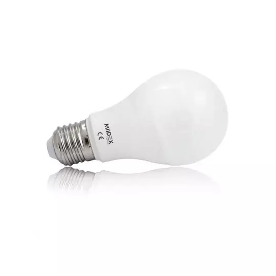 Ampoule LED E27 9W 820lm 180° - Blanc Chaud 3000K