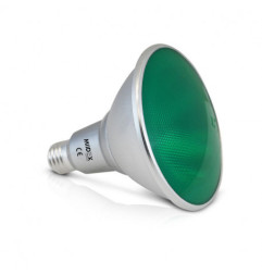 Ampoule LED E27 AC220/240V 16W 38° Etanche IP65 Vert Ø122mm - RGB