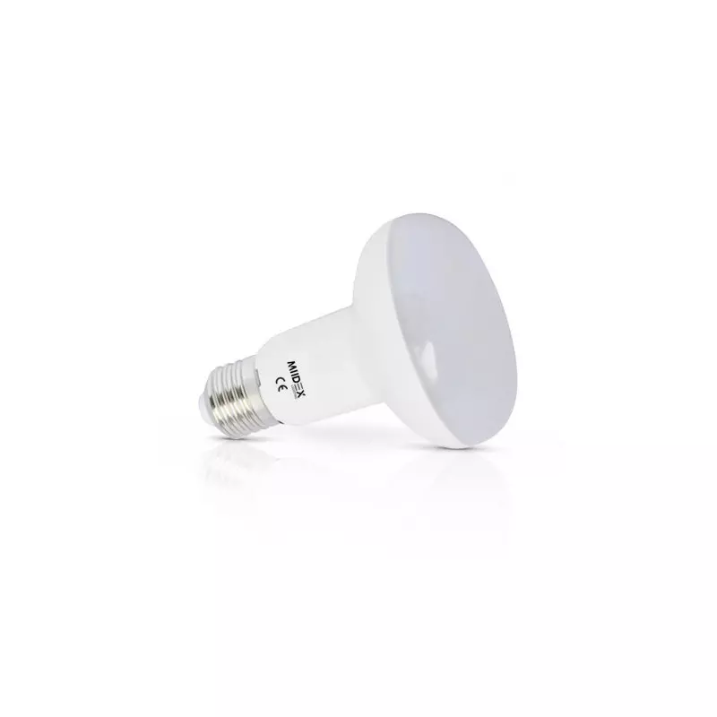 Ampoule LED E27 R80 AC220/240V 10W 960lm 120° IP20 Ø80mm - Blanc Chaud 3000K