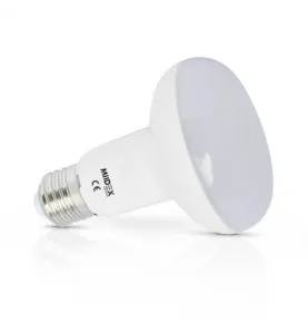 Ampoule LED E27 R80 AC220/240V 10W 960lm 120° IP20 Ø80mm - Blanc Chaud 3000K